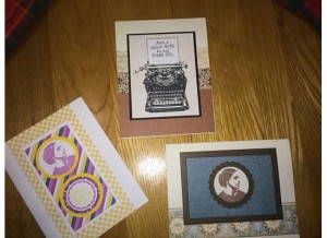 Grandparent Grandchild Tea 2016 Cards